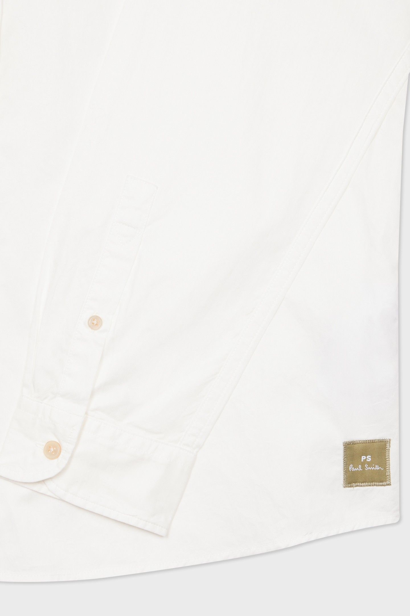 MENS LS REGULAR FIT SHIRT WHITE 5