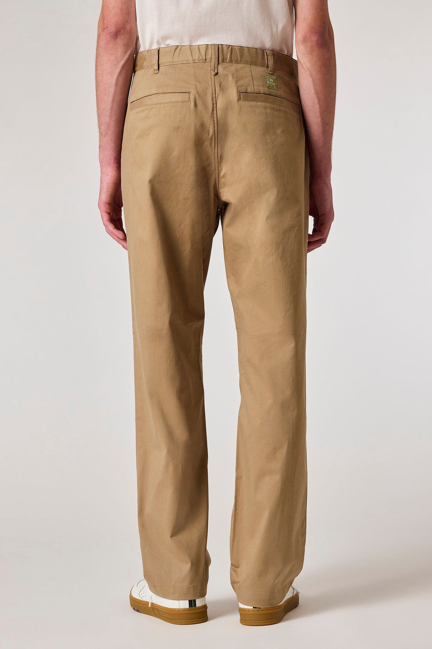 MENS TROUSER WITH FLEXI WAISTBAND CAMEL 5
