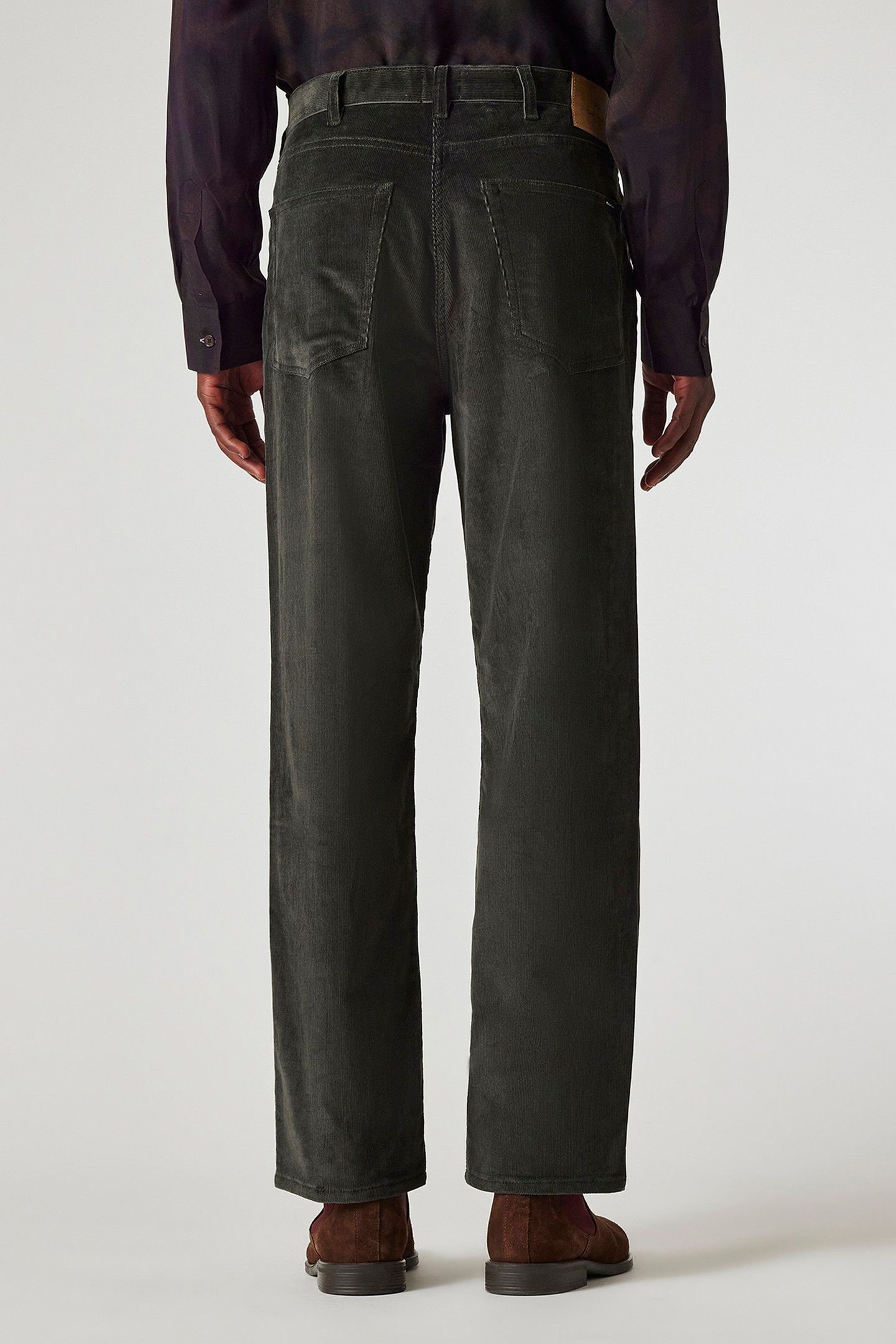 MENS RELAXED FIT JEAN BOTTLE GREEN 2