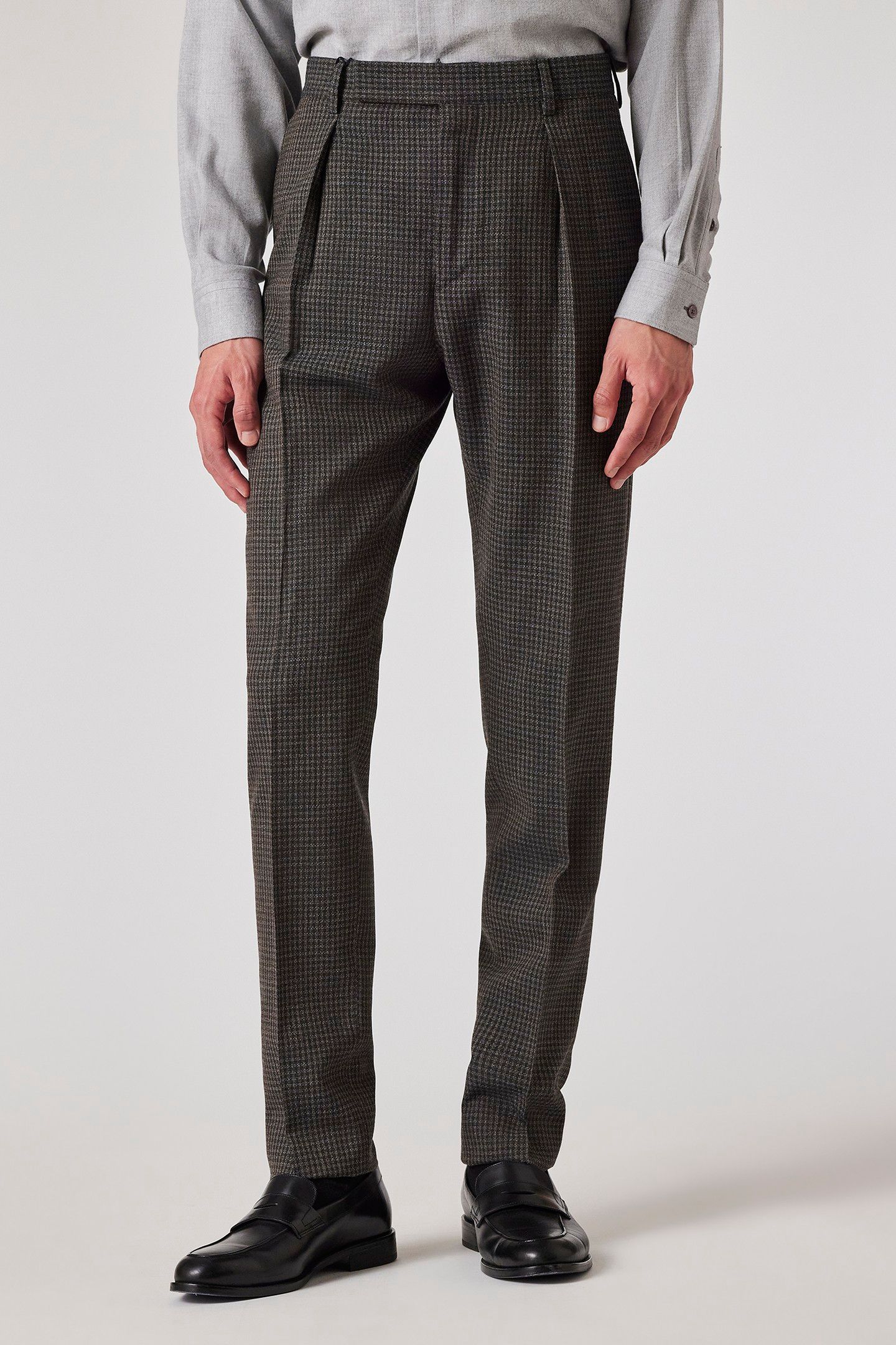 MENS TROUSER PETROL GREEN 1