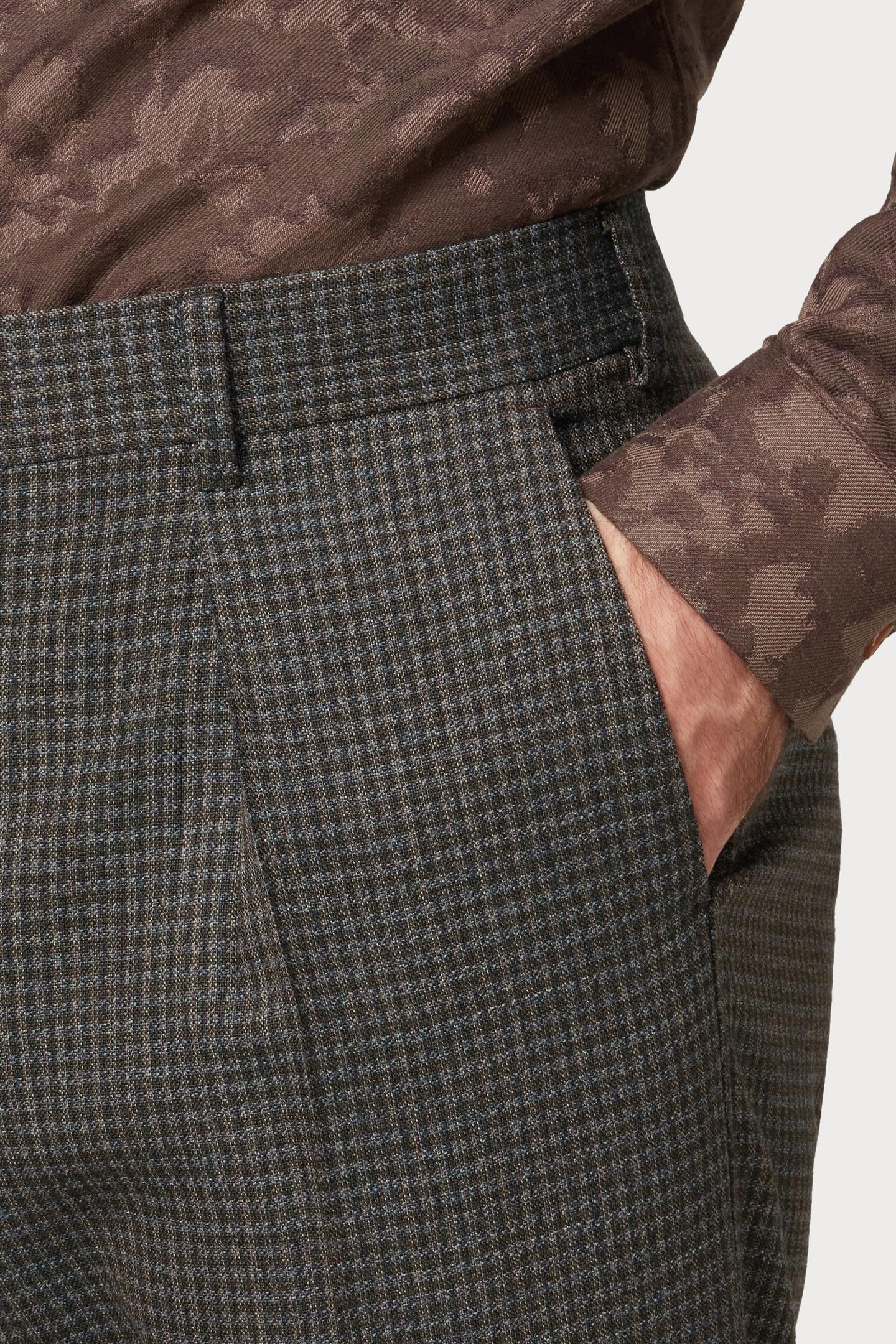 MENS TROUSER PETROL GREEN 10