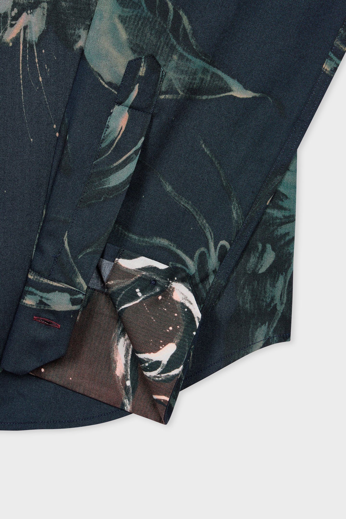 MENS S/C SLIM FIT SHIRT NAVY 5