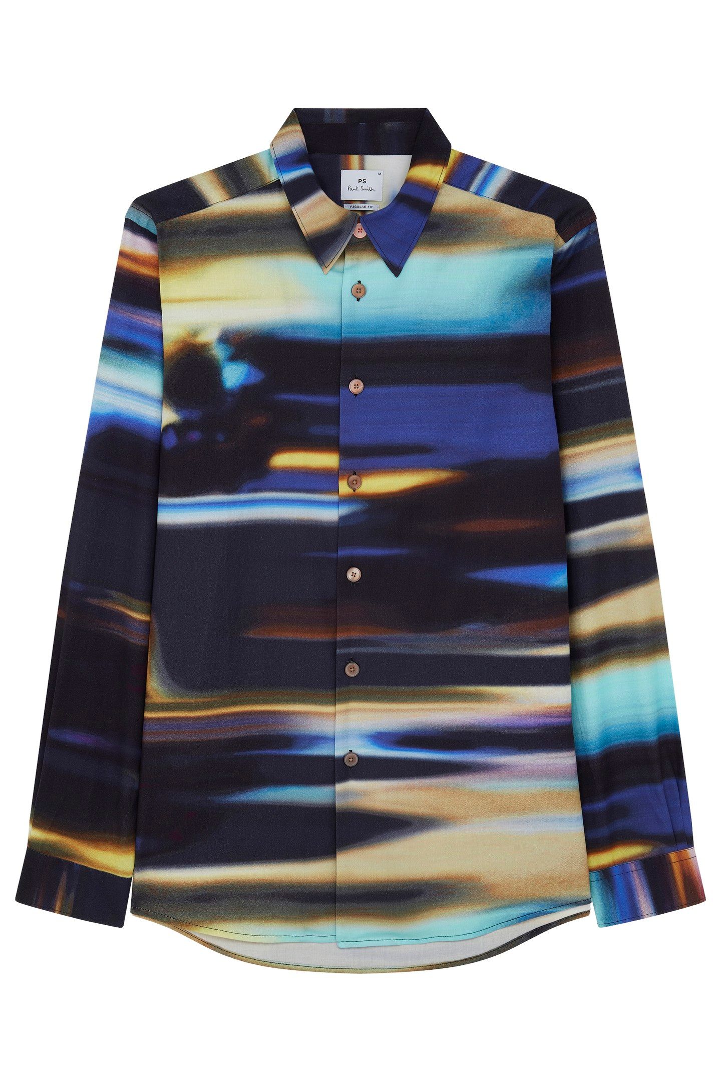 MENS LS REGULAR FIT BD SHIRT VERY DARK NAVY 1