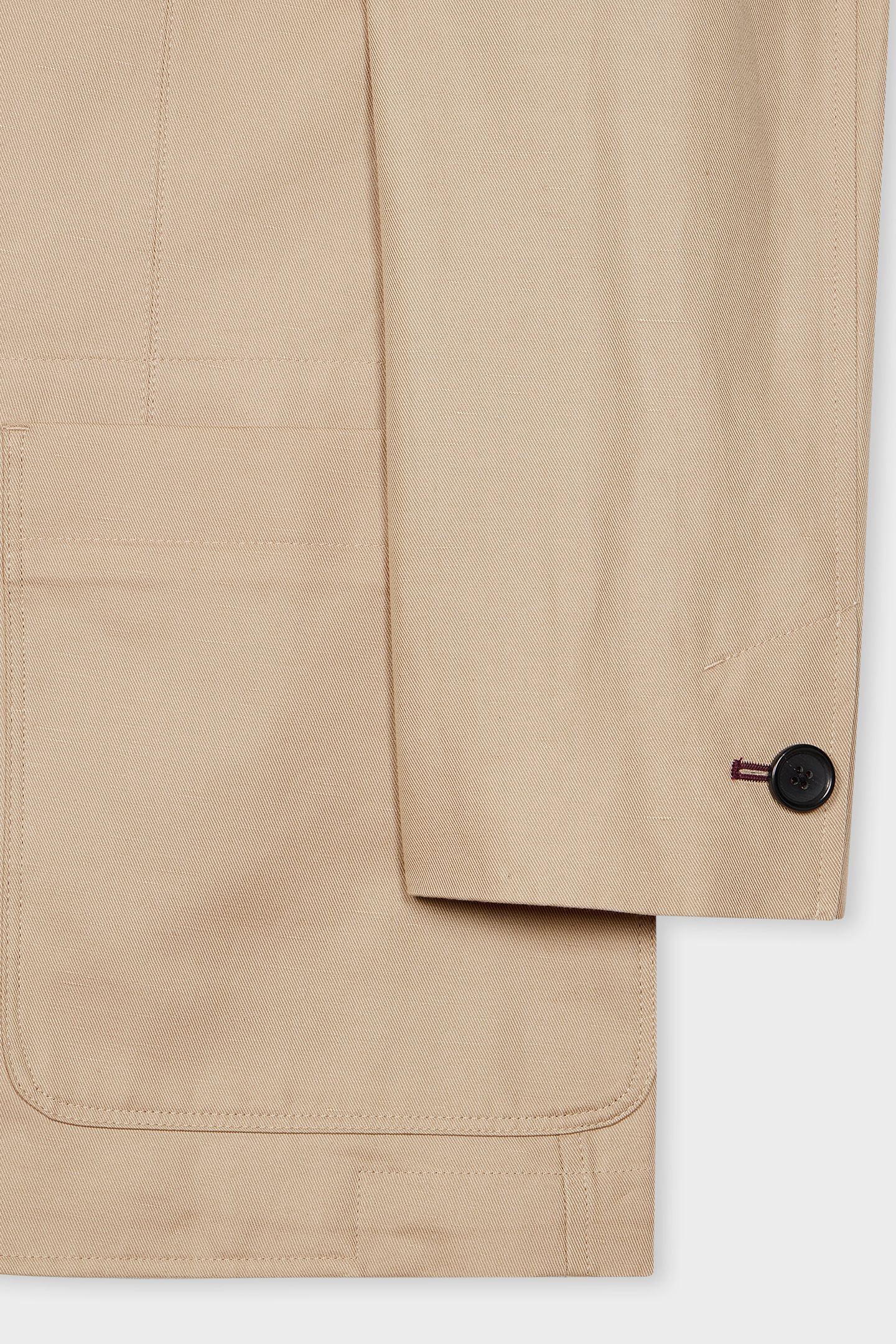 MENS 2 BTN JACKET MEDIUM BEIGE 8