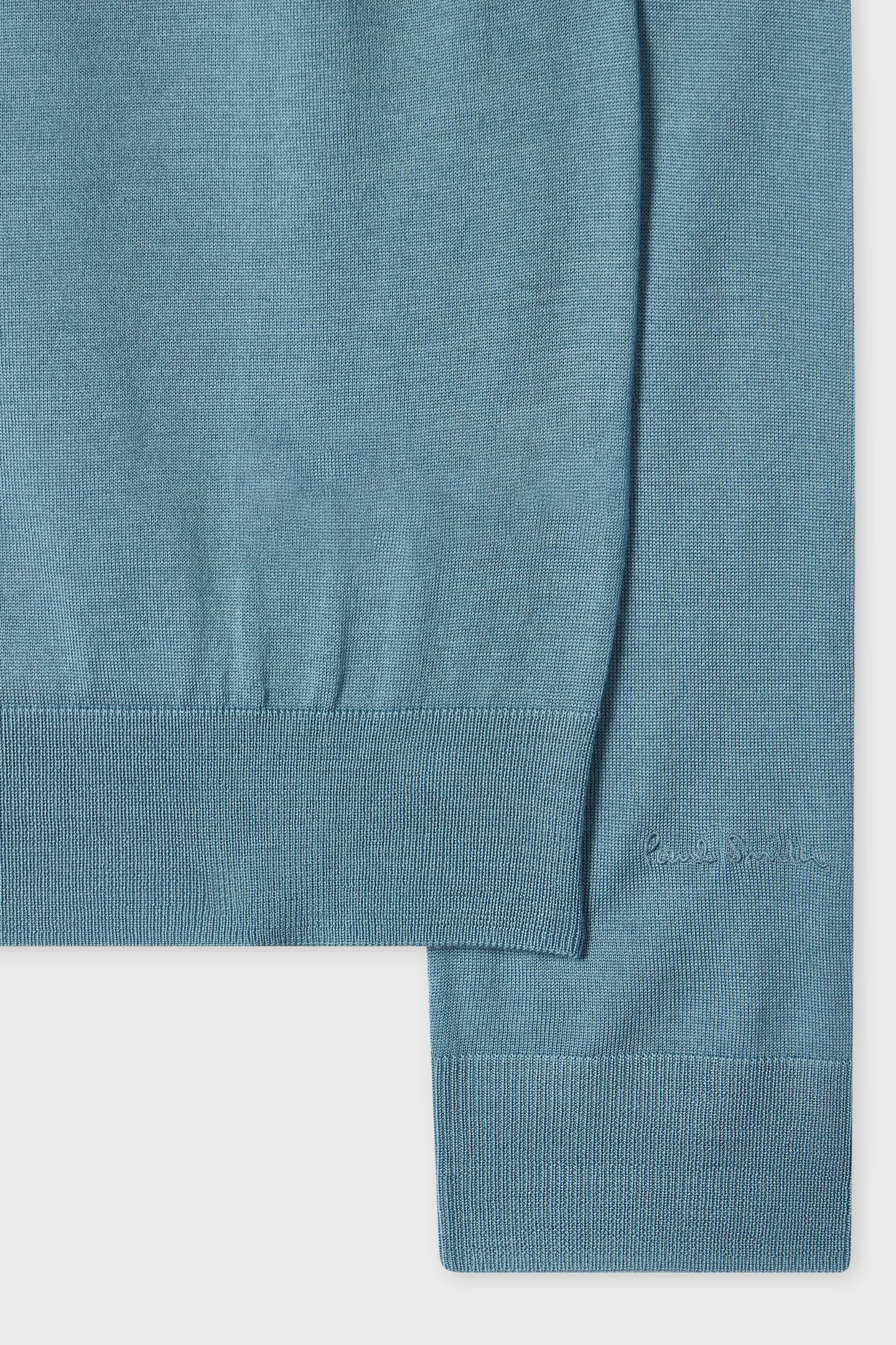 MENS SWEATER V NECK TURQUOISE 5