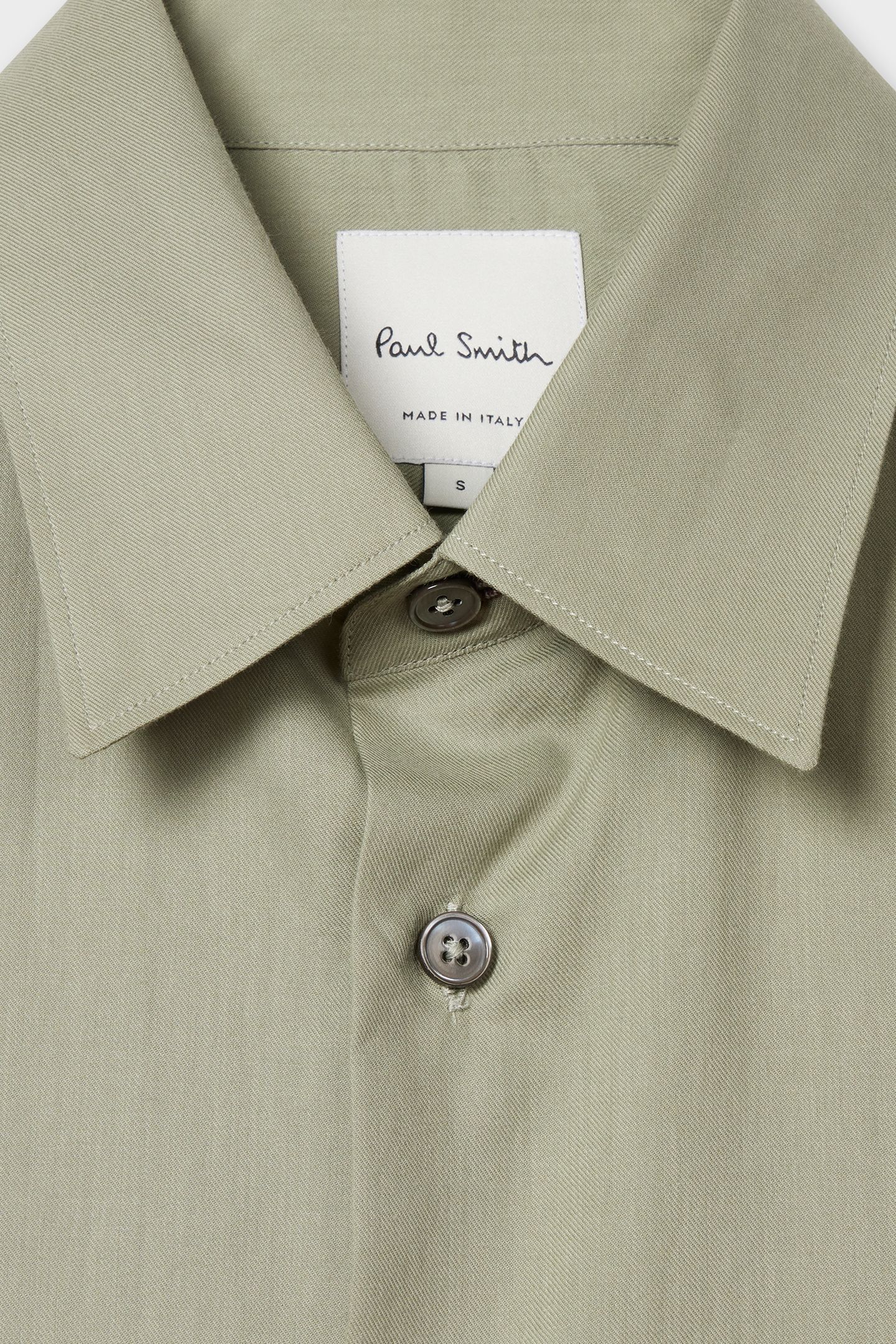 MENS S/C REGULAR FIT SHIRT LT GREYISH GREEN 2