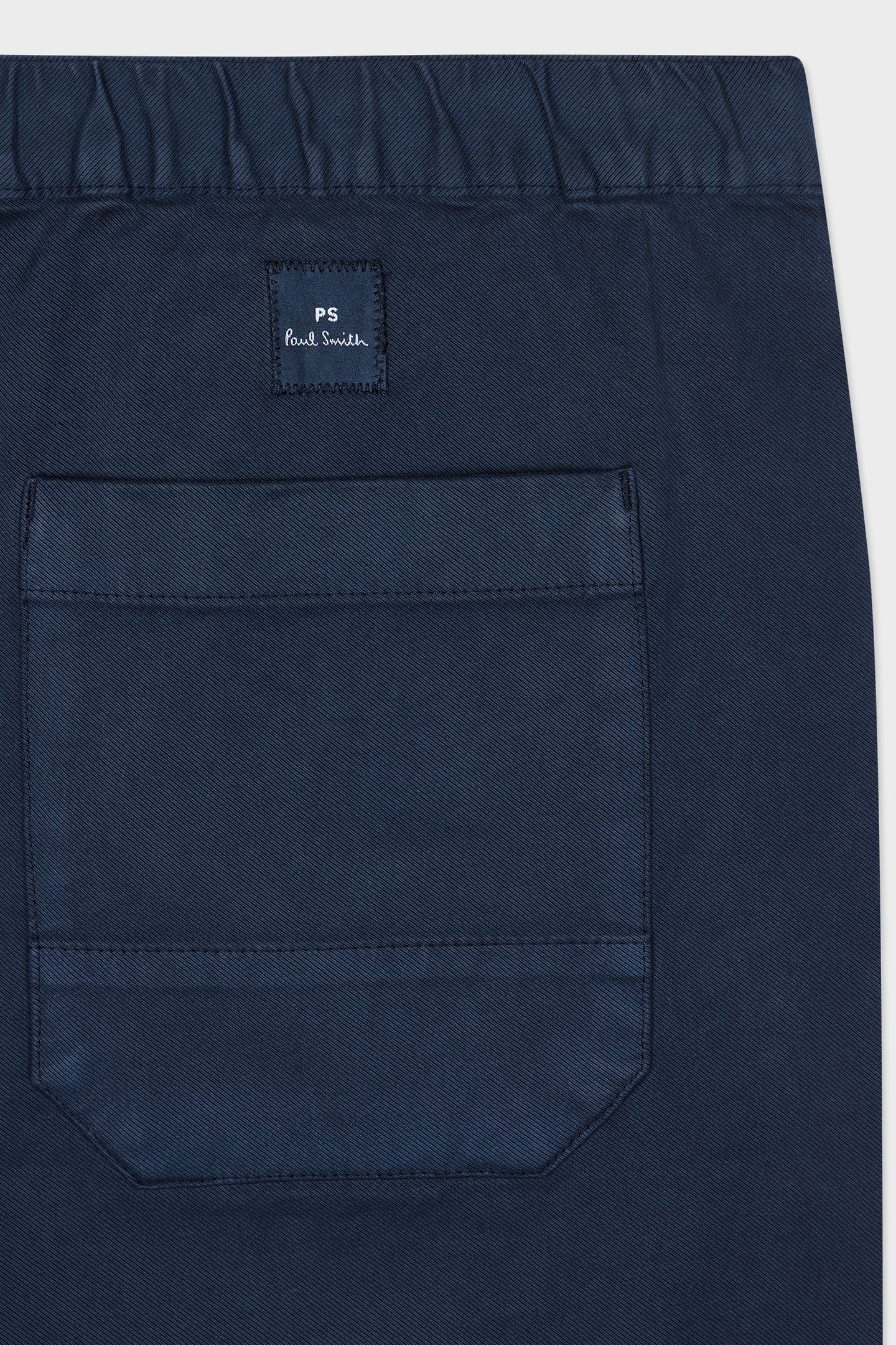 MENS DRAWSTRING TROUSER VERY DARK NAVY 2