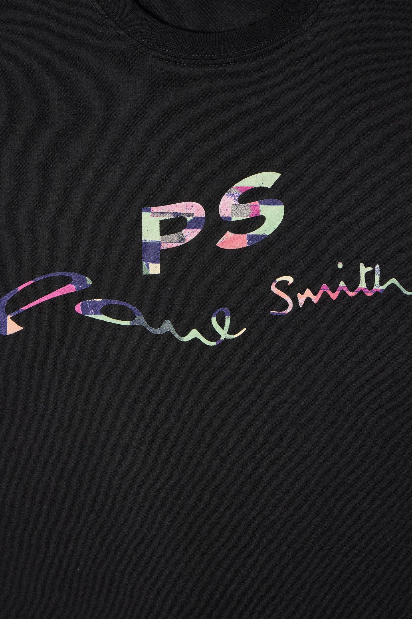 MENS REG FIT SS T SHIRT PS PAUL SMITH BLACK 2