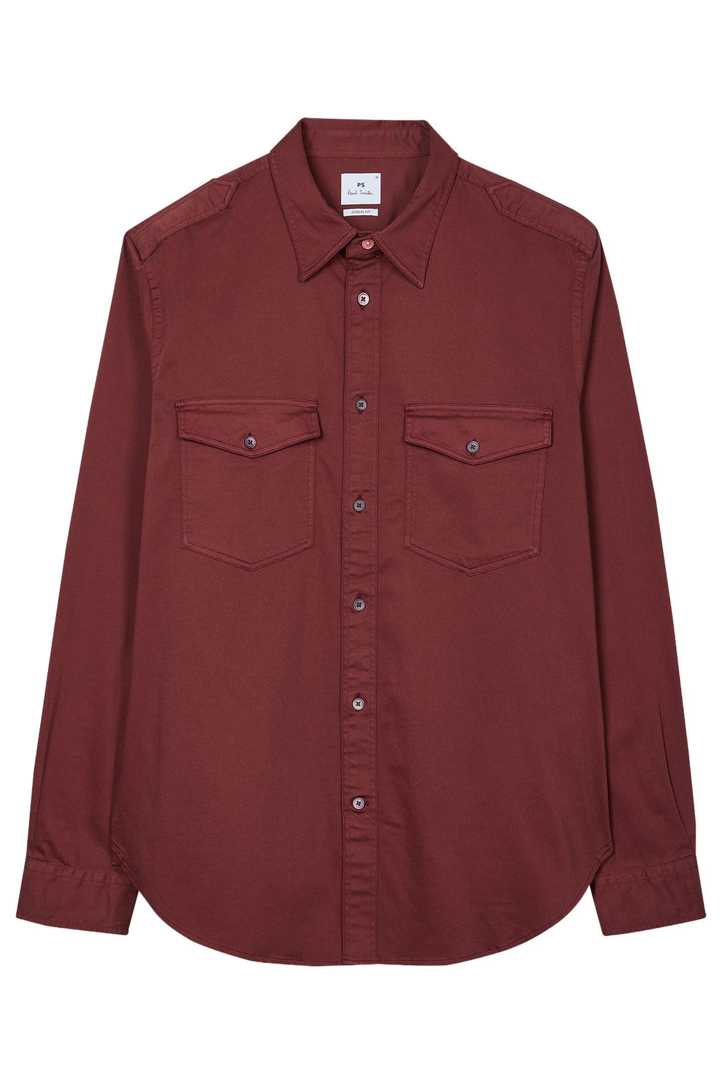 MENS LS CASUAL FIT SHIRT BLOOD 1
