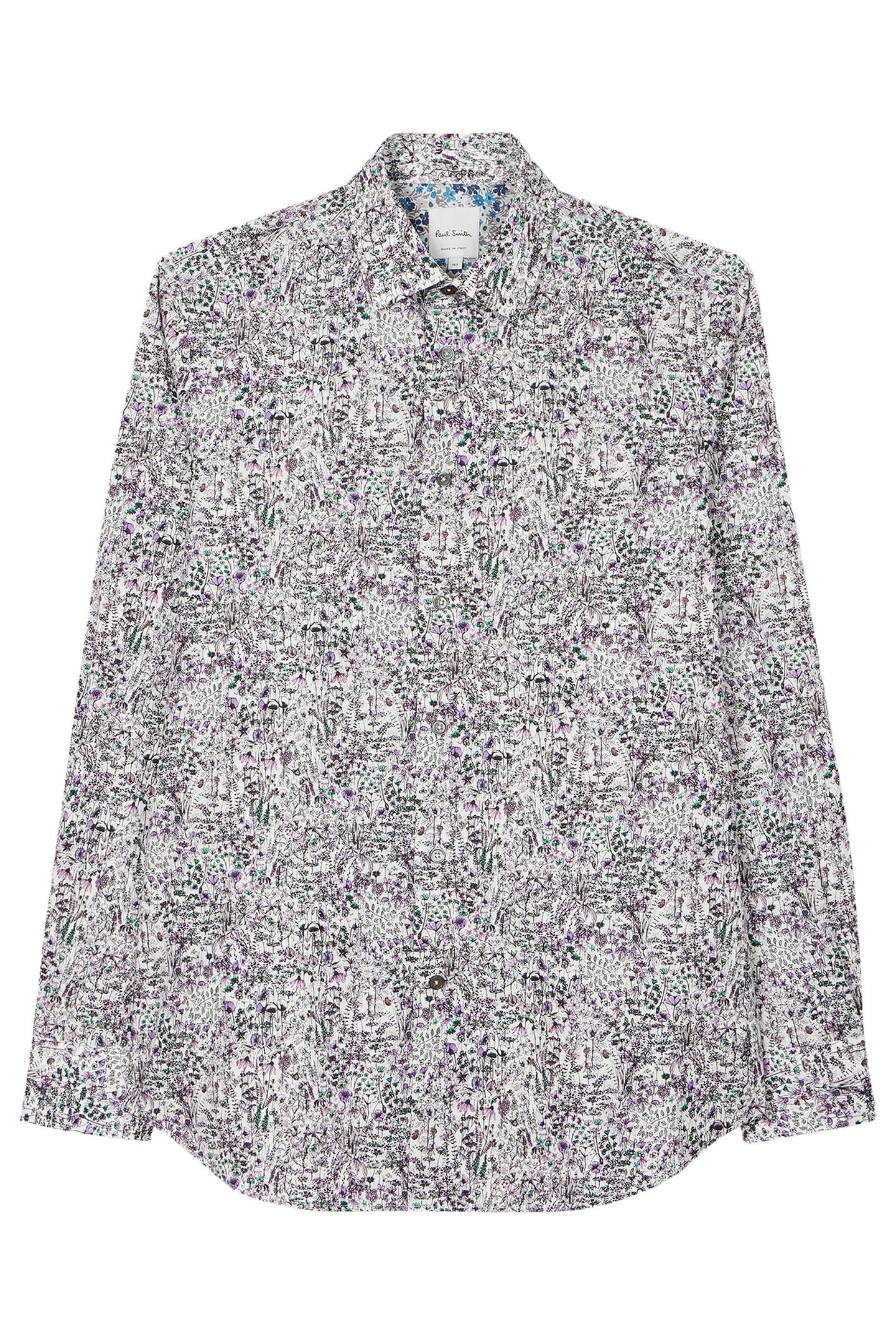 MENS S/C TAILORED FIT SHIRT LILAC 1