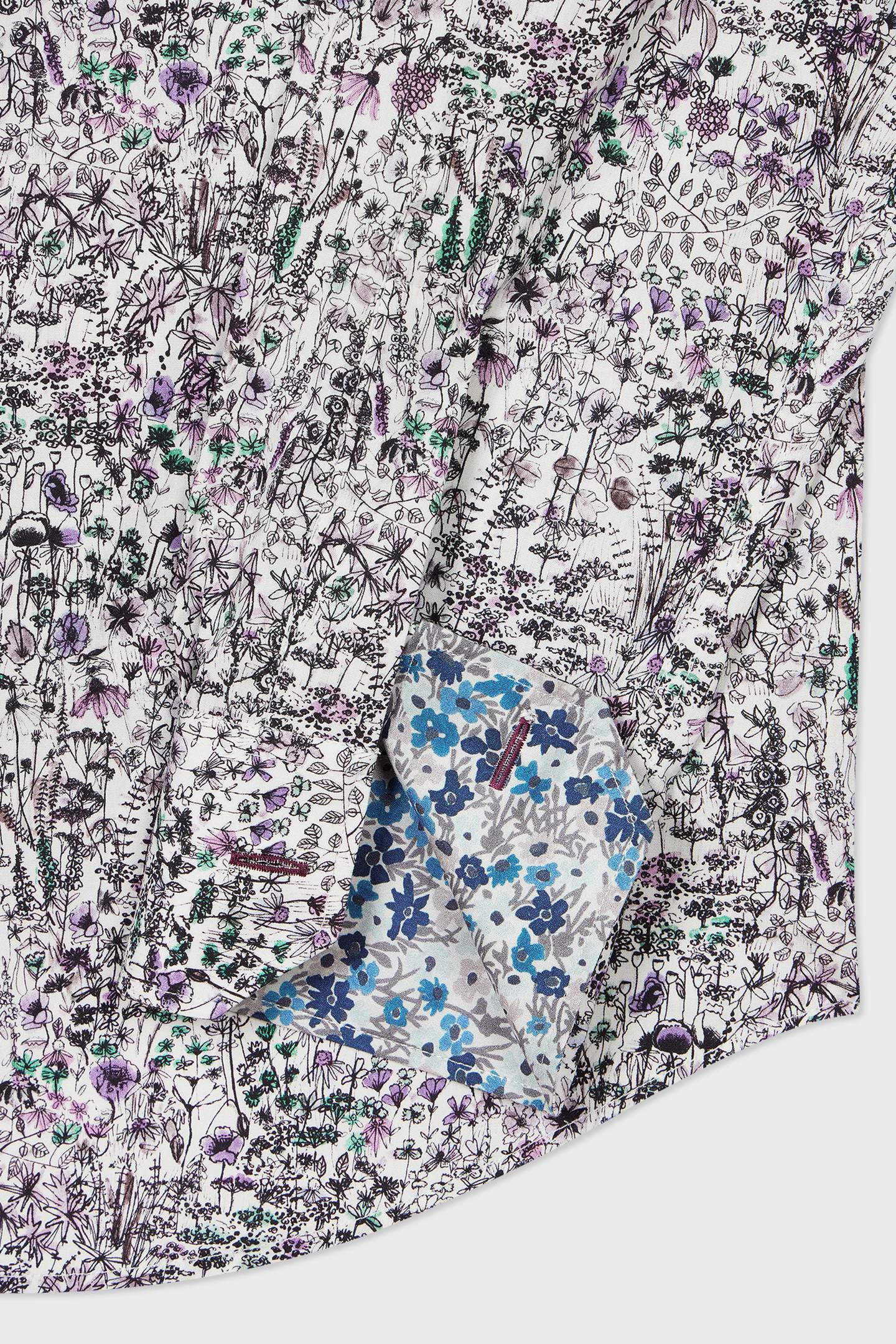 MENS S/C TAILORED FIT SHIRT LILAC 2