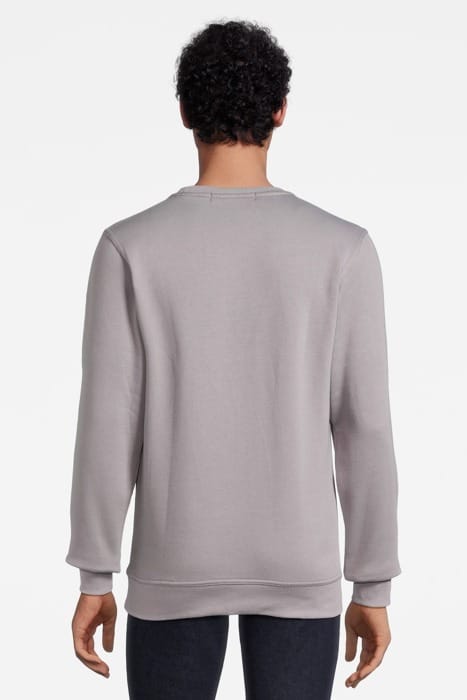 TON SUR TON LOGO CREWNECK LIGHT GREY 3