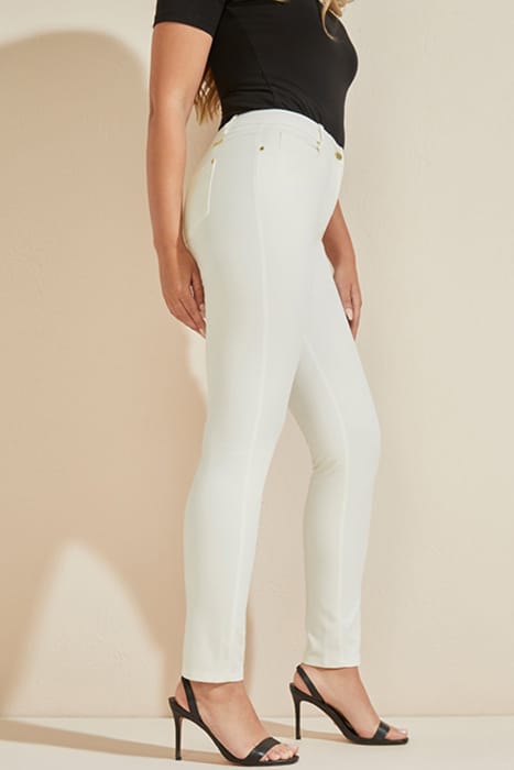 MARCIANO BY GUESS HOLLYWOOD POCKETS PALE SKINNY PANT PEARL 4