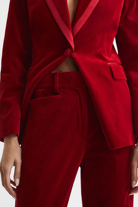 BREE RED WIDE-LEG PANTS 5