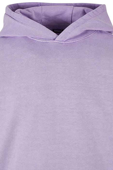 HEAVY TERRY GARMENT DYE HOODY LILAC 8