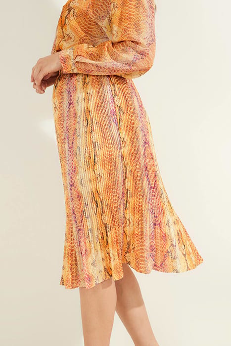 MARCIANO BY GUESS HALLEY PLEATED SKIRT SONORA SKIN 4