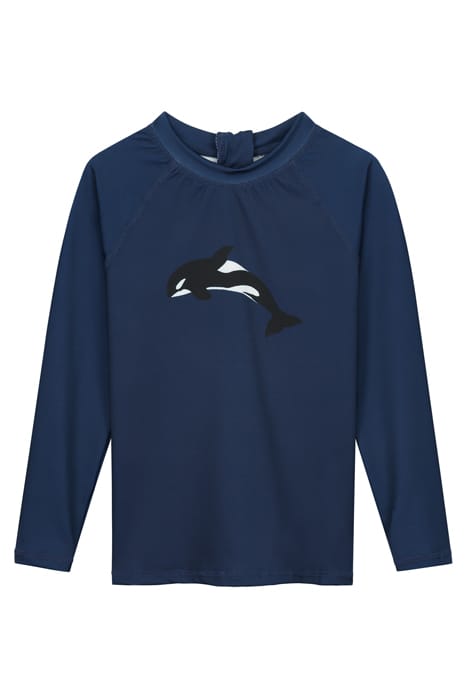 BOYS LONGSLEEVE RASHTEE ORCA ROYAL BLUE 1