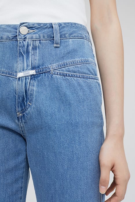 PEDAL PUSHER JEANS MID BLUE 5