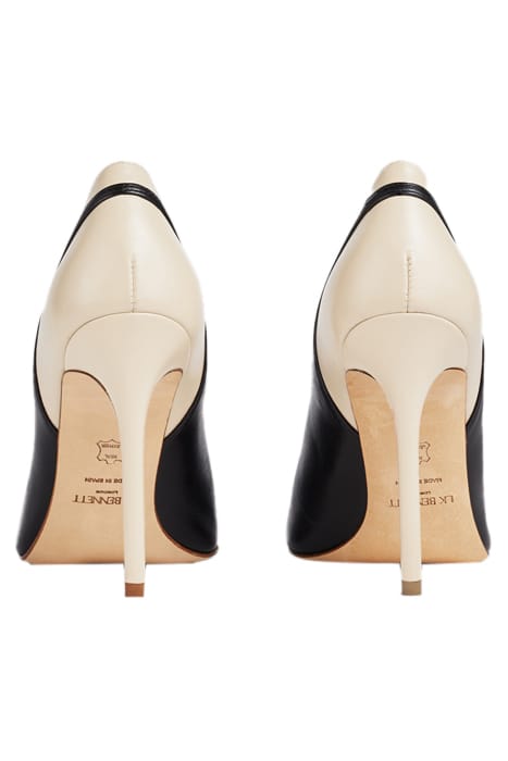 QUINNY PUMP BLACK/CREAM 4