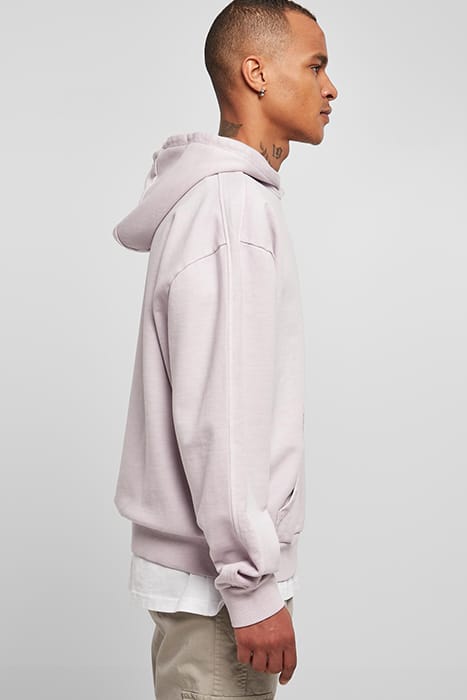 HEAVY TERRY GARMENT DYE HOODY LILAC 6