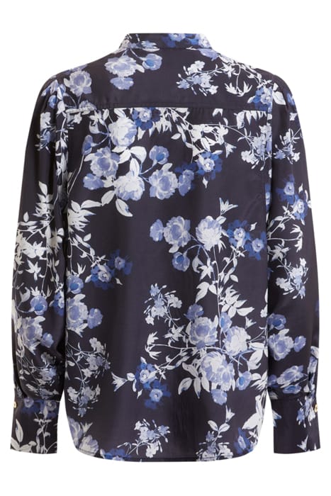 MARCIANO BY GUESS PETAL POSE YVONNE BLOUSE INDIGO 5