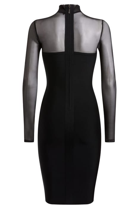 MARCIANO BY GUESS DAVINA BANDAGE DRESS JET BLACK 6