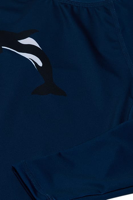 BOYS LONGSLEEVE RASHTEE ORCA ROYAL BLUE 3