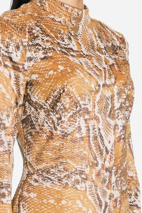 MARCIANO BY GUESS HUDSON DRESS PRINTED SECRET SKIN PRINT 5