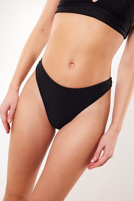 ALAYA HC SHIMMER RIB BLACK 2