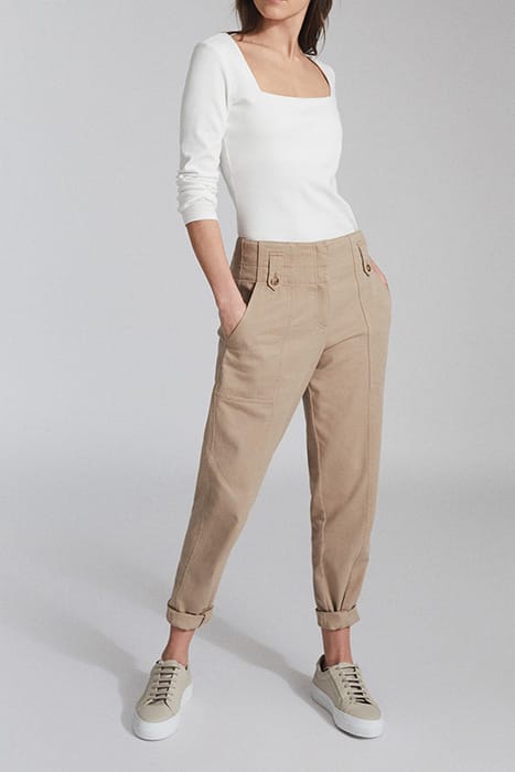 BRADIE BISCUIT STRAIGHT PANTS 4
