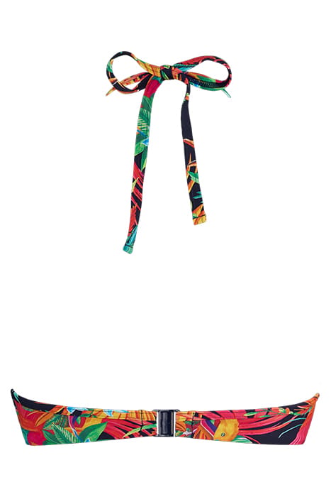 HULA HAKA RAINFOREST AND GOLD PUSH UP BIKINI TOP 4