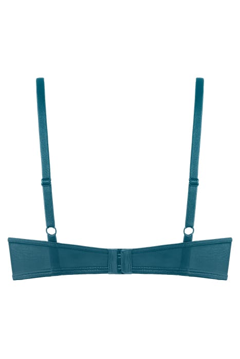 DAME DE PARIS LAGOON BLUE BALCONY BRA 4