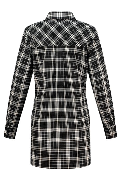 LITZY LONG BLOUSE BLACK/CREAM/HOT PINK 2