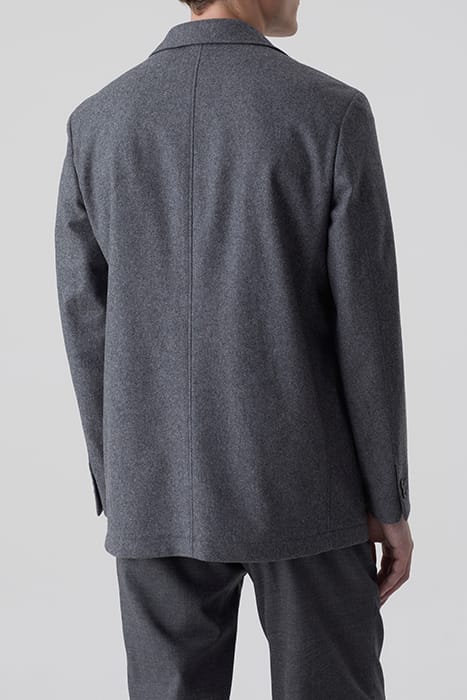 RELAXED BLAZER JACKETS & COATS DARK GREY MELANGE 2