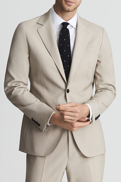 FINE-NORDS SUIT JACKET BISCUIT — MODERN FIT 1