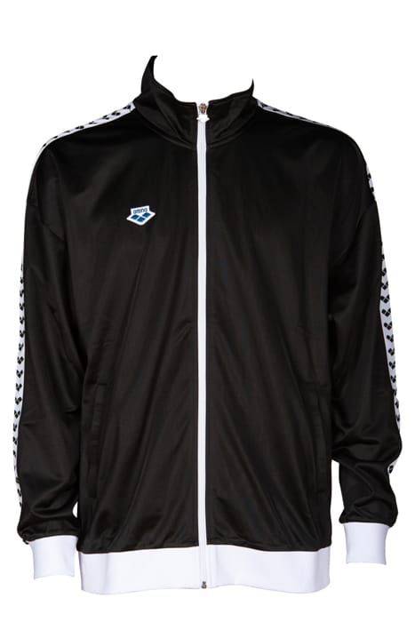 UNISEX TEAM JACKET OVERSIZE BLACK WHITE BLACK 1