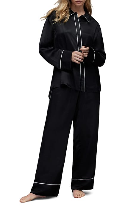 SOFI PYJAMA SHIRT BLACK 1