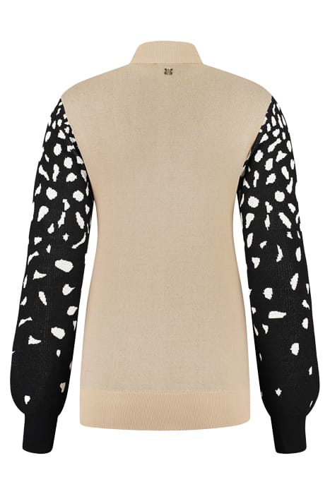 GRETTA PULL PEARL/HUMMUS 2