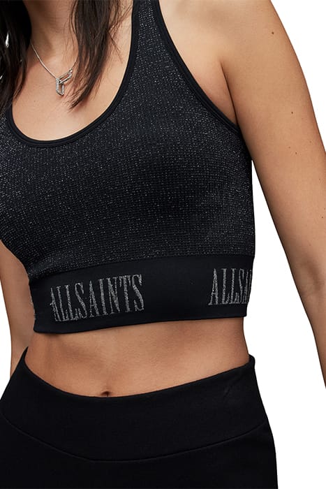 BETH SPARKLE BRA BLACK/SILVER 4
