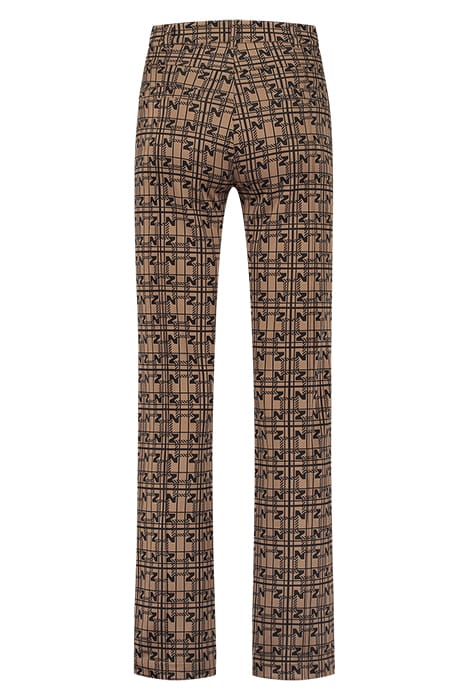 NOOR PANTS BLACK/CARAMEL 2