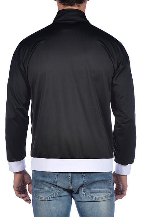 UNISEX TEAM JACKET OVERSIZE BLACK WHITE BLACK 5