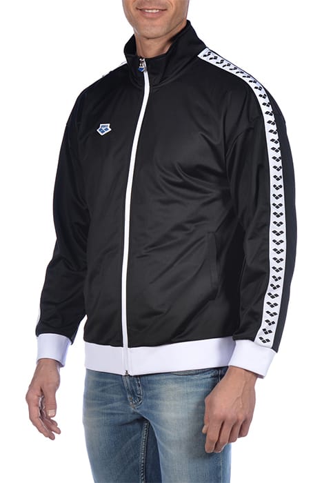 UNISEX TEAM JACKET OVERSIZE BLACK WHITE BLACK 7