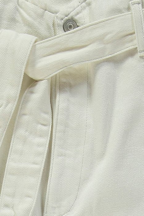 SAMMY PAPERBAG JEAN WHITE 3