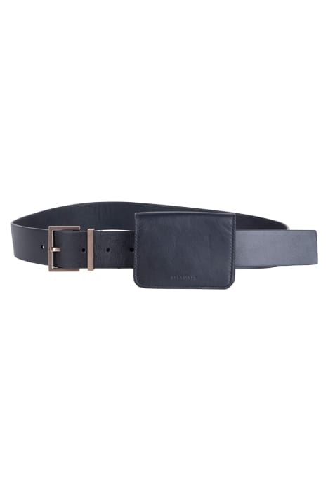 TERI BAG BELT BLACK/WARM BRASS 1
