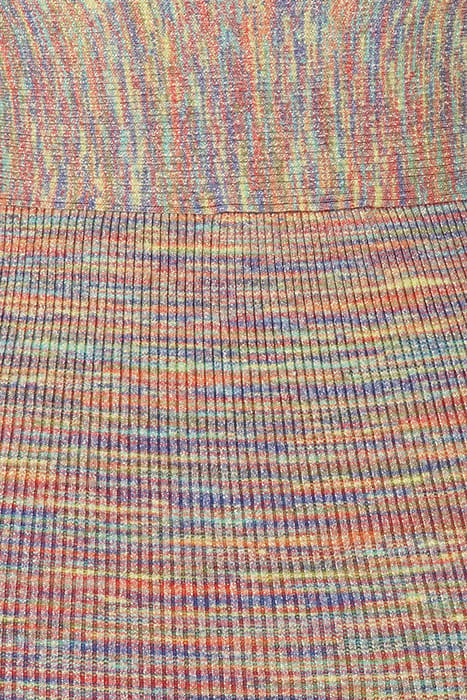 TONI RAINBOW DRESS GREEN MULTI 3