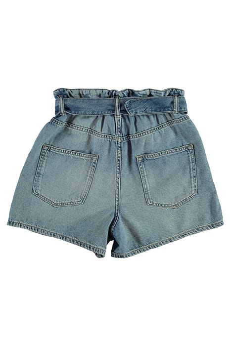 PALMER PAPERBAG SHOR MID INDIGO BLUE 2