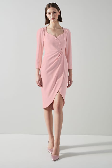 NICOLA MIDI DRESS LIGHT PINK 1