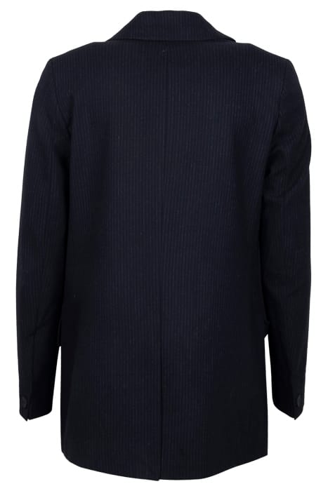 ASTRID STRIPE BLAZER BLACK 2
