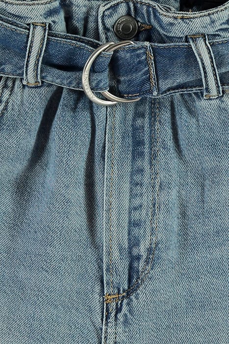 PALMER PAPERBAG SHOR MID INDIGO BLUE 3