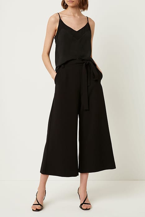 WHISPER BELTED CULOTTES BLACK 1